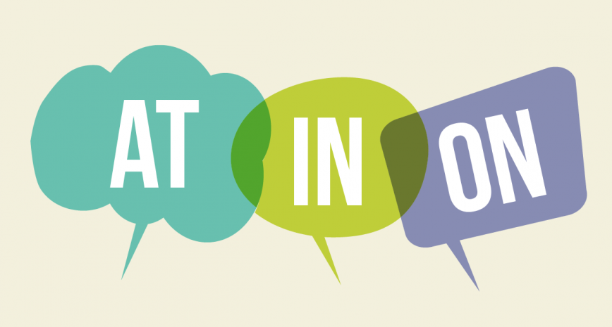 Предлоги времени: at, in, on в английском языке